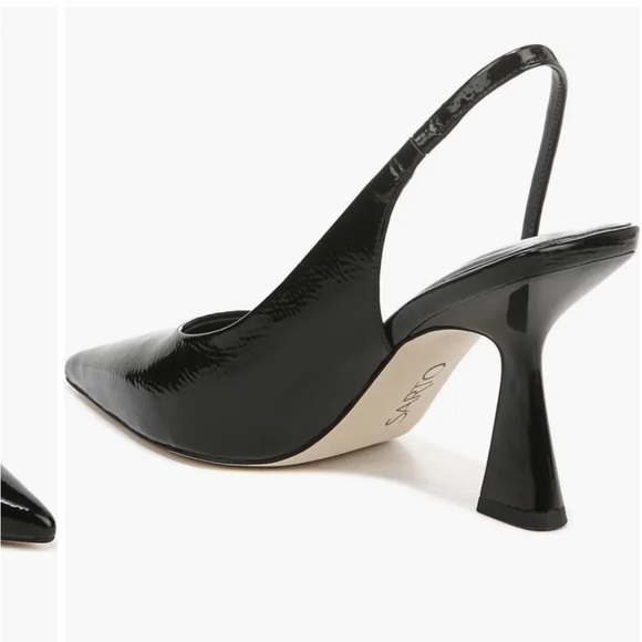 Franco Sarto Black Patent Leather Heels - Picture 8 of 9